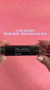 Sculpt and define your features easily and conveniently with Palladio Build Blend Contouring Stick and its built-in blending sponge! ✨ Shade in video: Amber Rose 🤎 #Palladio #makeup #cosmetics #beauty #contour | Cosmetic Capital