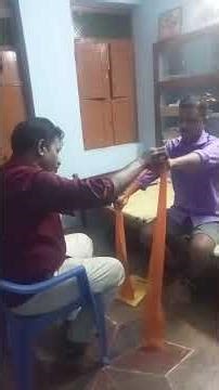 upper limb thera band exercise