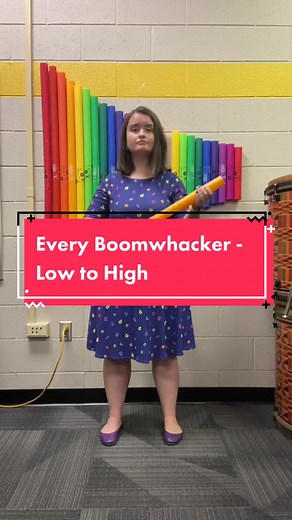 Exploring Boomwhackers from Low to High!