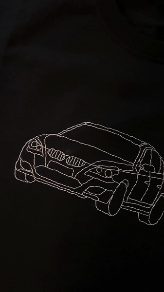 🏎️ #vendies_customs #bmw #embroidery #smallbusiness #business #cars #love #art #customised #handmade #handembroidered