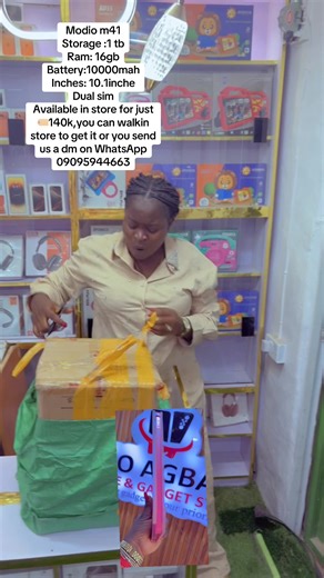 Modio M41 Smartphone Available at Omo Agbara Store