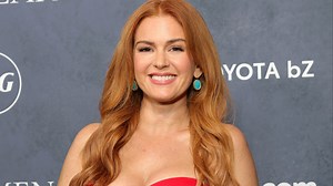 Isla Fisher, 50, wows in red dress following split from Sacha Baron Cohen