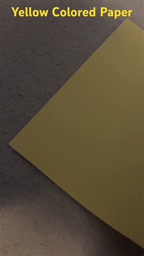 Yellow Colored Paper