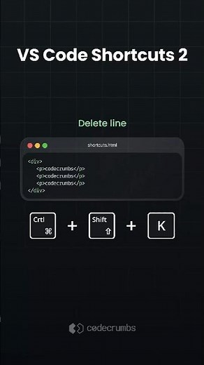 VS Code Shortcuts you MUST know - Part 2 #vscode #webdevelopment #coding