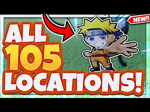 ALL *105* ANIME LOCATIONS In Roblox Find The Anime!