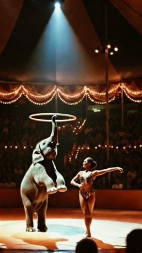 Elephant Throws the Hoop… What Happens Next Is Insane! 🐘😳