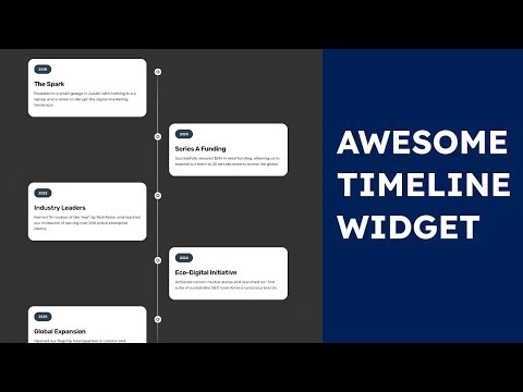 Elementor Timeline Tutorial: Design a Stunning Roadmap & History Widget