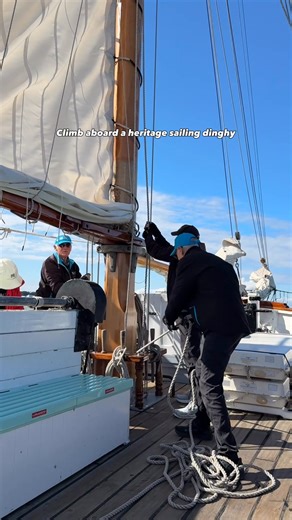 Looking for a fun family outing idea? Save this post! ⛵🌊 Climb aboard New Zealand Maritime Museum’s heritage scow, Ted Ashby, for an hour-long sailing cruise on Auckland’s sparkling Waitematā Harbour. Feel the sea breeze, soak up the views and spot the Sky Tower and Auckland Harbour Bridge from a whole new angle with this unique experience full of charm, history and family fun 🤩 #VisitAuckland #DiscoverAuckland | Visit Auckland