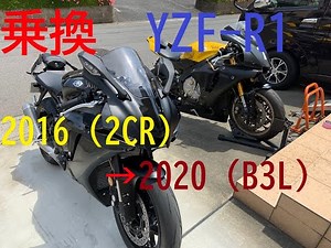 2020年式YZF-R1（B3L）納車、トランポ積載