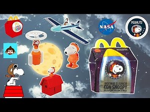 Snoopy Y La Nasa Llegan A La Cajita Feliz De McDonalds
