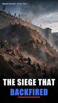 The Empire Built a Mountain to Crush This Fortress. The Defenders Stole It: Ansi, 645 AD #history