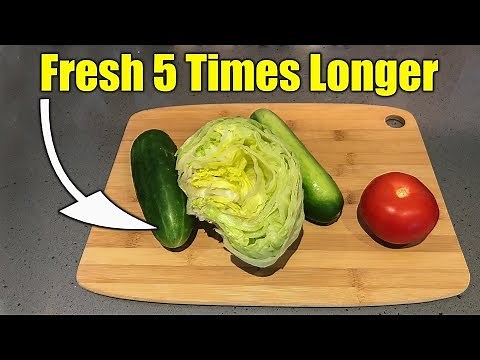 Keep Produce Fresh in Refrigerator