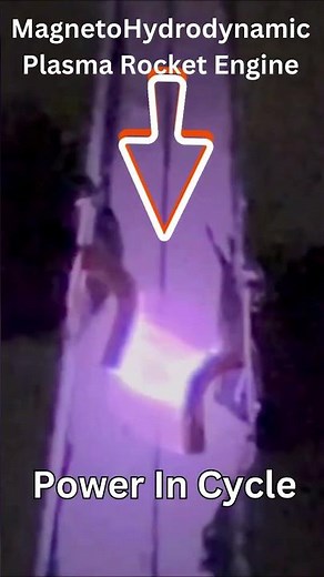 Plasma Rocket Engine: MHD Test Firing 131