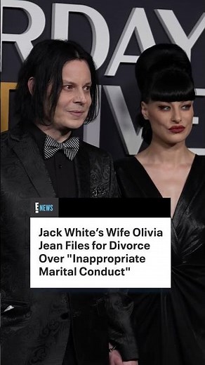 The White Stripes frontman Jack White's wife Olivia Jean has filed for divorce after four years.