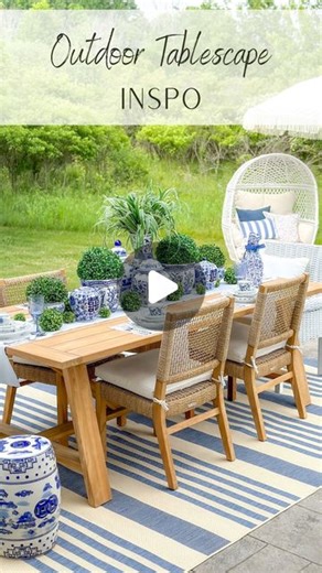 Laura | Tablescapes | Interior Styling on Instagram: "If you love outdoor entertaining as much as I do, stick around! More fun Al Fresco tablescapes coming soon! ⠀⠀⠀⠀⠀⠀⠀⠀⠀ Styling your table helps set the tone for any occasion. Creating a beautiful tablescape is like creating a centrepiece of your home. We’ve gathered together an amazing group to share some fresh inspiration for spring. ⠀⠀⠀⠀⠀⠀⠀⠀⠀ Be sure to stop by and take a look at the beautiful tables that each of my friends has created. ⠀⠀⠀⠀