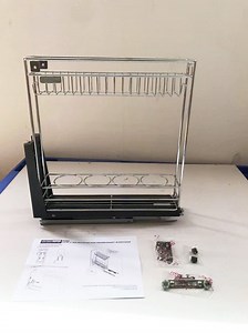 EXCEL 2 Tier Multifunction Drawer Basket W/Soft-stop