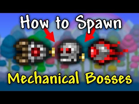 How to Summon All 3 Mechanical Bosses in Terraria 1.4.5