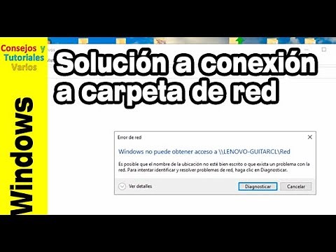 Solución a no se encuentra la ruta de acceso a carpeta en red – error 0x80070035