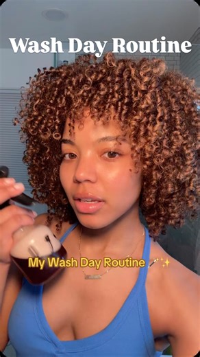 Dayna on Instagram: "Who remembers this iconic song 🐸 Products used: Rosemary Water (tutorial on how to make on my page✨) (Shampoo and Conditioner) @pantene : Abundant & Strong Set mixed with @difeel Biotin Rosemary Oil I mixed in my conditioner in another tutorial for hair growth (Leave-In) @devacurl : Mist of Wonders (Defining Cream) @cremeofnature : Pure Honey Avocado Curl Defining Cream (Mousse)@thehairdiagram Ashley Marie: Styling Mousse w/ Frizz Control Heat Protectant: @silkelements #Sel