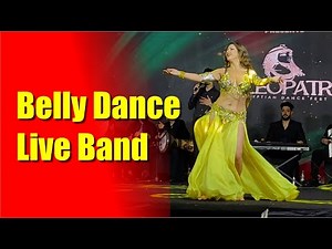Electrifying Belly Dance with LIVE Band | Carina at Cleopatra Dance Festival