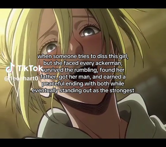 Annie's Incredible Journey in Attack on Titan