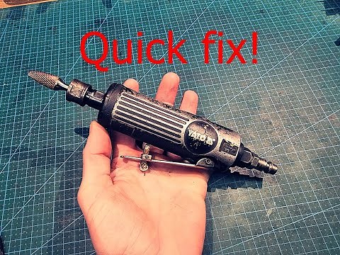 Easy fix/repair on a YATO pneumatic die grinder