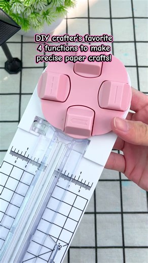 Explore the Versatile 4-in-1 Paper Cutter for Scrapbooking