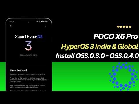 POCO X6 Pro HyperOS 3 India and Global Updates Released - Install Now With Latest Features