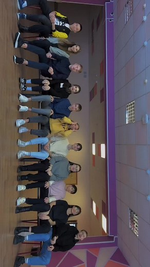 Synchronized Hand-Clapping Routine by Young Performers