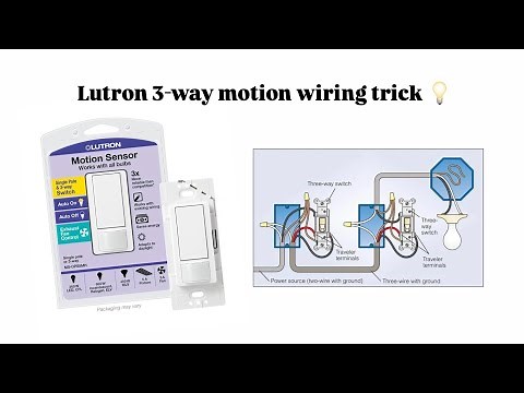 Lutron Maestro 3-Way Motion Trick