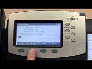 Digium IP Phones - Interactive Voicemail