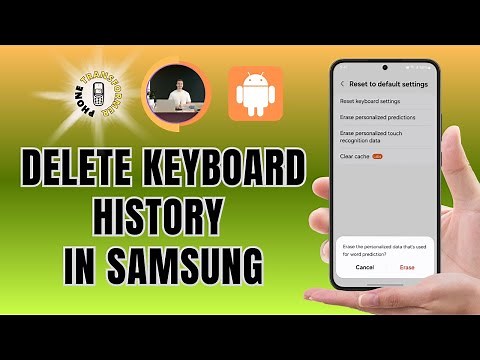 How to Delete Keyboard History in Samsung