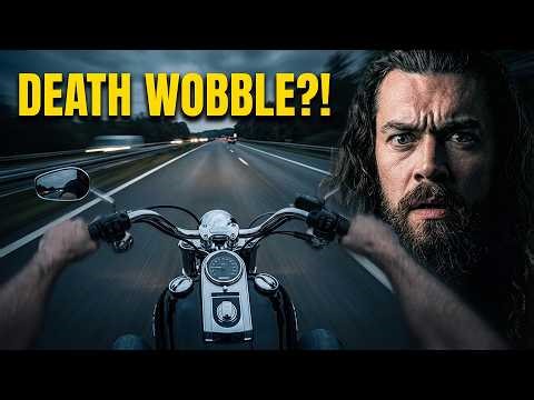 The REASON for the DANGEROUS DEATH WOBBLE on your HARLEY!⚠️