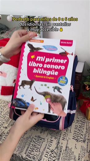 Bilingual Talking Book for Kids in Spanish and English