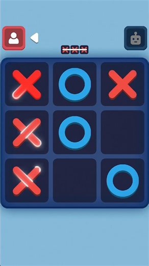 Impossible Tic Tac Toe AI Challenge 😱 My First Gameplay