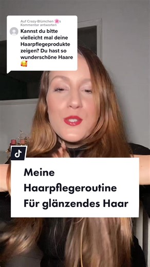 Haarpflegeroutine für glänzendes Haar
