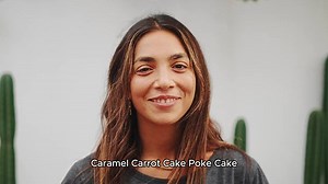 Caramel Carrot Cake Poke Cake