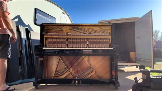 Piano action and key removal for deep cleaning #piano