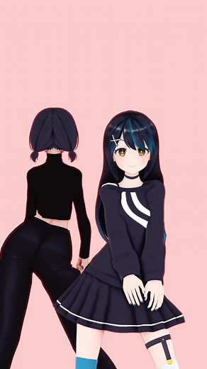 Besties! ✨💜 @kiirarem #mmd #mikumikudance #animation #dance #fyp #SayQuayNotKway #foryou #foryoupage