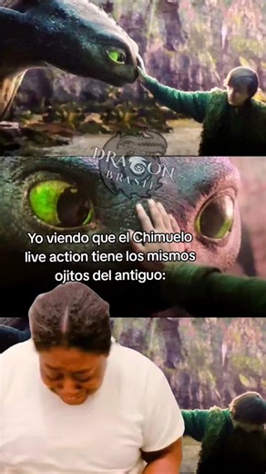 Revivió el Cine con Chimuelo Verde Esperanza 🥺💜