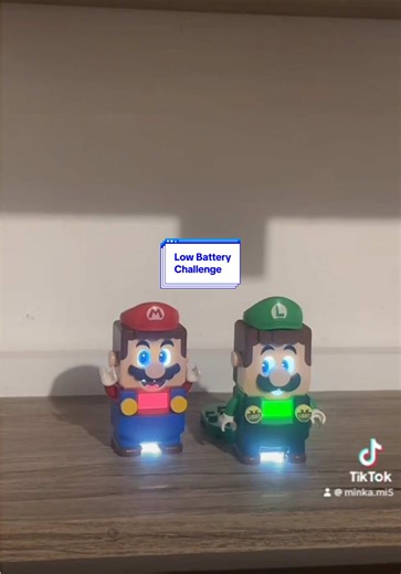 LEGO Mario Low battery Rainbow Bowling | How to change Low battery #mario #lowbattery #supermario