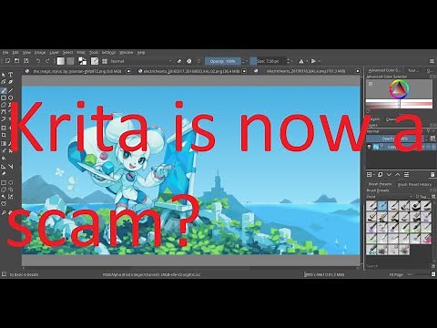 Krita is now a scam?