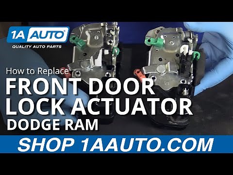 How to Replace Front Door Lock Actuator 03-08 Dodge Ram