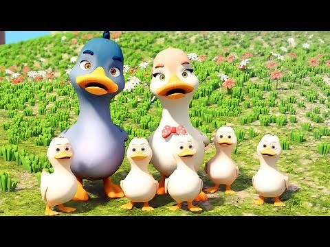 Cinco Patinhos - Canções Infantis Para Crianças | O Reino Infantil