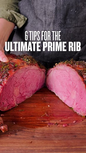 Merry Christmas Eve #Traegerhood - Making Prime Rib this week? Every tip you need to get it right—take em' to the bank, thank us later. #Traeger #TraegerGrills #PrimeRib #Beef