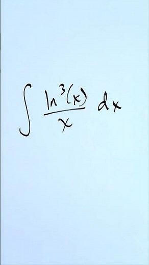 Indefinite Integral (try it)