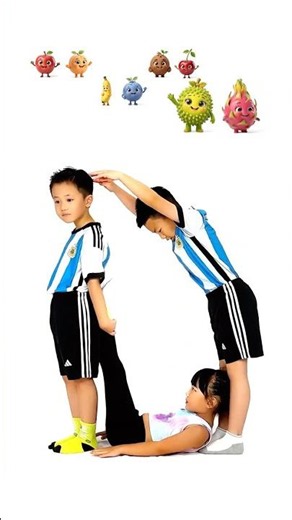 Human Alphabet | Fruits A–D