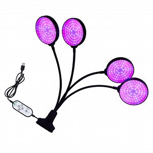 Sunlike Grow Lamp, Full Spectrum LED Grow Light with Timer, 5 Dimmable Levels, Easy to Install, for Hydroponics Indoor Plants in Greenhouse - Walmart.ca