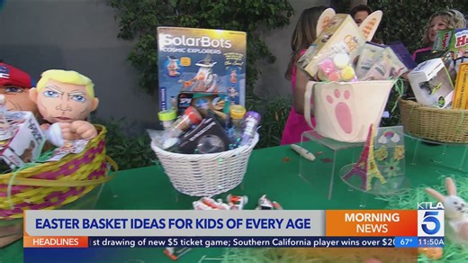 Toy trend expert shares fun filled creative Easter baskets for kids