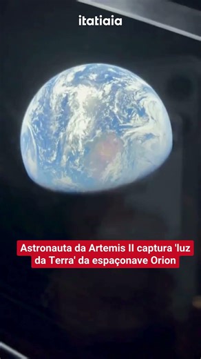 Artemis II astronaut captures 'light of Earth' from Orion spacecraft.